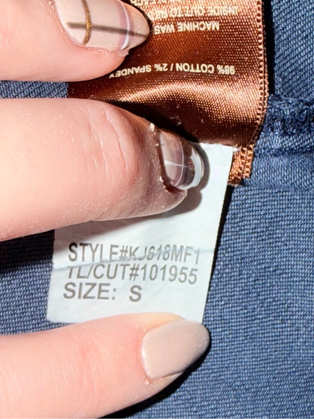 Kut from the Kloth Blue Jean Denim Jacket Small - Picture 6 of 7